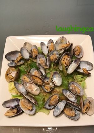 春を楽しむ♪あさりとキャベツのレンジ蒸し-レシピのメイン写真