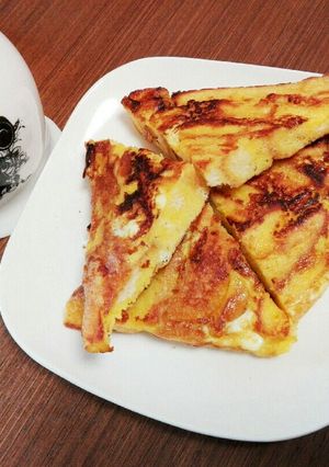 パン耳のフレンチトースト-レシピのメイン写真