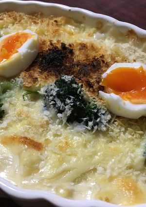キャンベルクラムチャウダマカロニグラタン-レシピのメイン写真