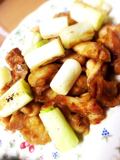 白ネギと鶏のウマ照り焼き-レシピのメイン写真