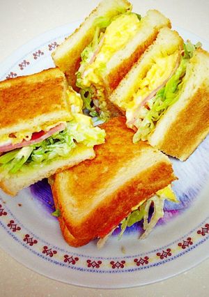 さくっとホットサンド-レシピのメイン写真