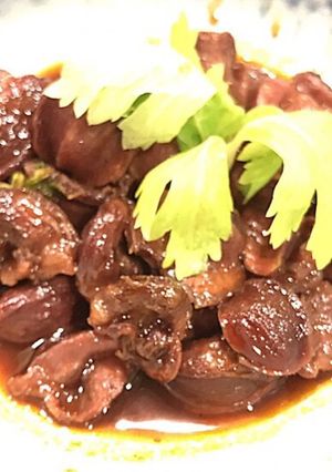 鶏砂肝の 旨辛珍味揚げ-レシピのメイン写真