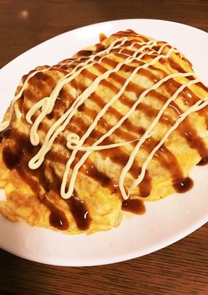 ソースが決め手！豚肉ともやしの豚平焼き-レシピのメイン写真