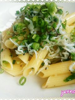 *ネギとしらすのパスタ*-レシピのメイン写真