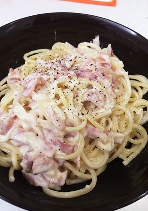 簡単チーズたっぷりクリームパスタ♪-レシピのメイン写真