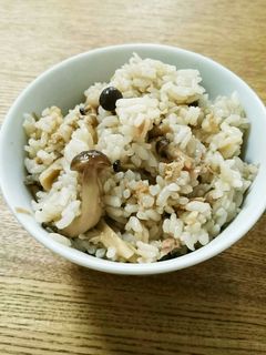 キノコの炊き込みご飯-レシピのメイン写真