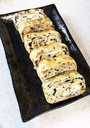 ひじきたまごやき-レシピのメイン写真