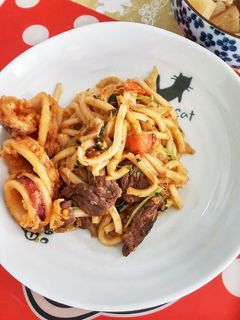 プルコギ風焼きうどん-レシピのメイン写真