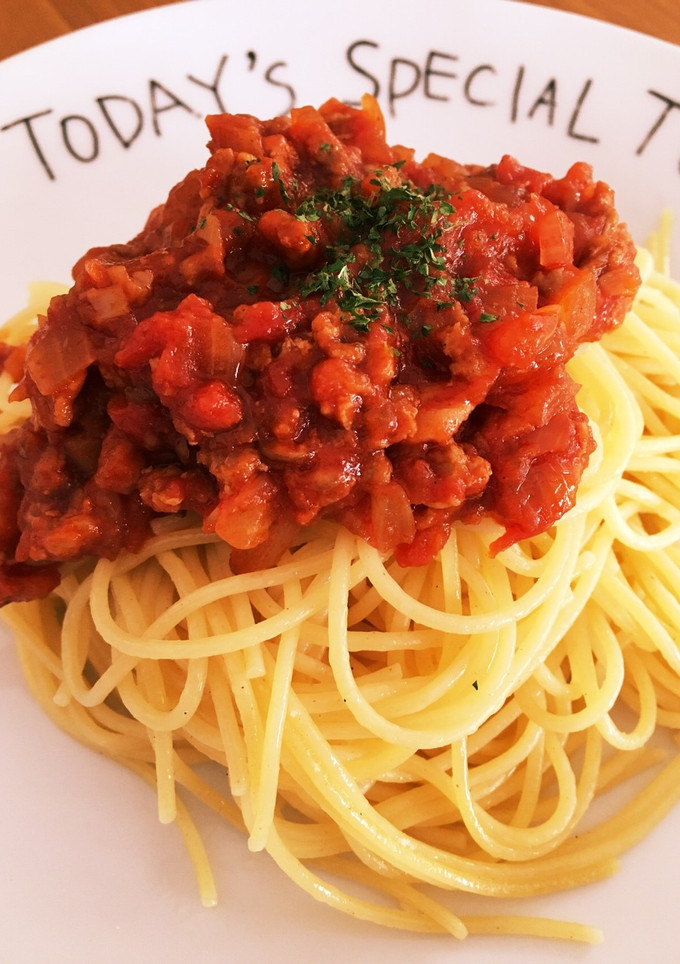 ★トマト缶で簡単ミートソース★-レシピのメイン写真