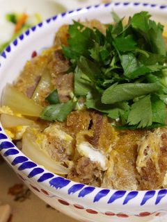 【ジビエ】誰でも簡単♪ 鹿カツ卵とじ丼-レシピのメイン写真