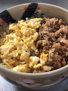 ツナと卵のそぼろご飯-レシピのメイン写真