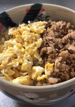 ツナと卵のそぼろご飯-レシピのメイン写真