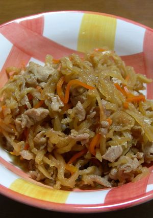 切り干し大根の煮物-レシピのメイン写真
