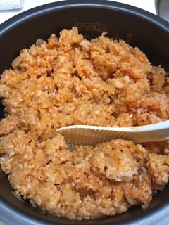炊飯器でチキンライス♪オムライスに♪-レシピのメイン写真