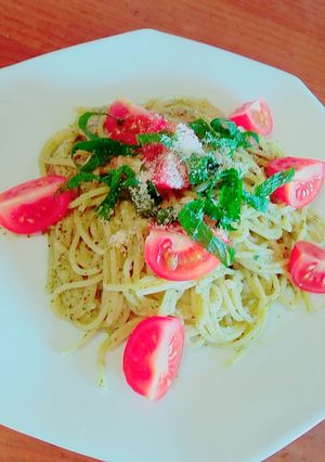 簡単お店級ジェノベーゼパスタ♡-レシピのメイン写真