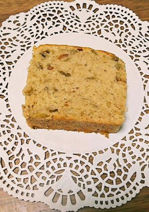 バナナとハチミツのパウンドケーキ-レシピのメイン写真