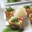そら豆とプチトマトの和風トルテージャ