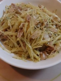 じゃがいもののりしおきんぴら-レシピのメイン写真