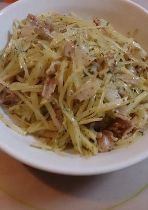 じゃがいもののりしおきんぴら-レシピのメイン写真