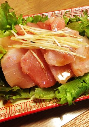 再現☆ビンチョウマグロの秘醤ソース-レシピのメイン写真