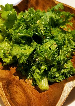 パッと一品！わさび菜のサラダおひたし-レシピのメイン写真