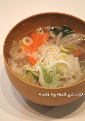具沢山タンメン風スープ♪-レシピのメイン写真