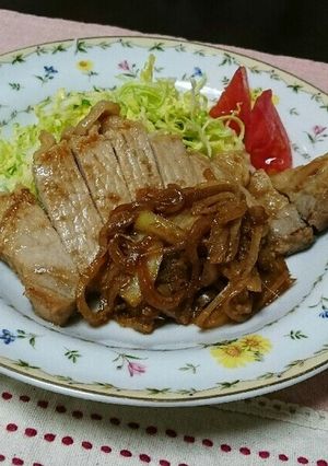 豚の生姜焼き~厚切り肉~☆-レシピのメイン写真