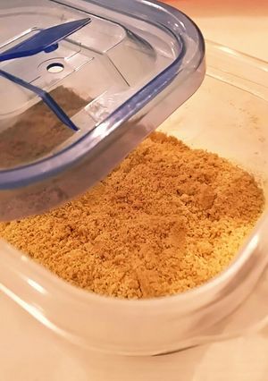 きなこと砂糖の混ぜ方-レシピのメイン写真