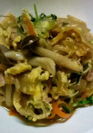 ☆しめじ もやし 豆苗 ツナの卵とじ☆-レシピのメイン写真