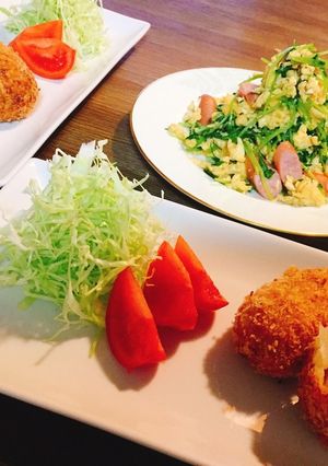 新玉ねぎのコロッケ-レシピのメイン写真