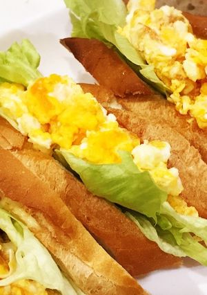今すぐ食べたい美味しいタマゴサンド♪簡単-レシピのメイン写真