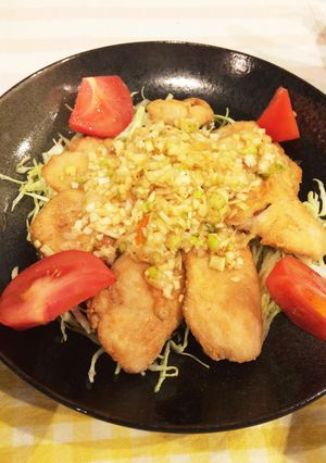 ご飯が進む♡ヘルシー油淋鶏-レシピのメイン写真