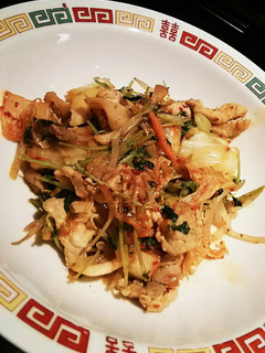 豆苗の豚キムチ-レシピのメイン写真