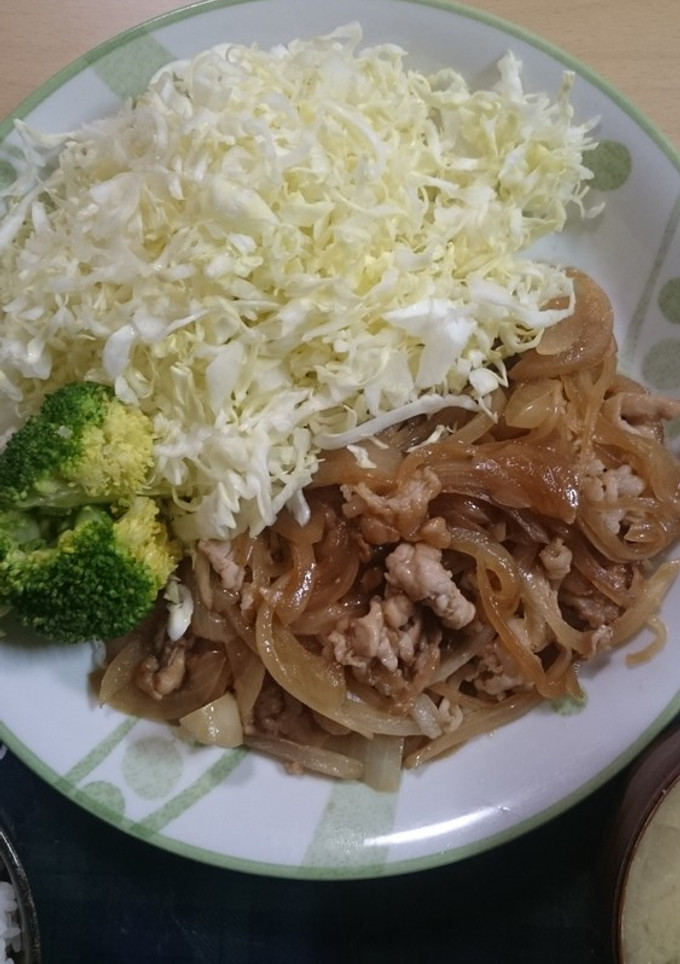 ☆豚こまのお手軽生姜焼き☆-レシピのメイン写真