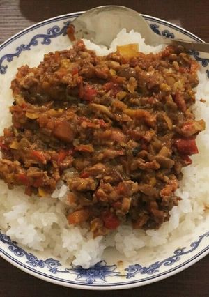簡単キーマカレー-レシピのメイン写真