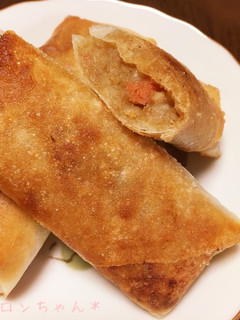 残ったカレーで!カレー春巻き(°▽°)-レシピのメイン写真