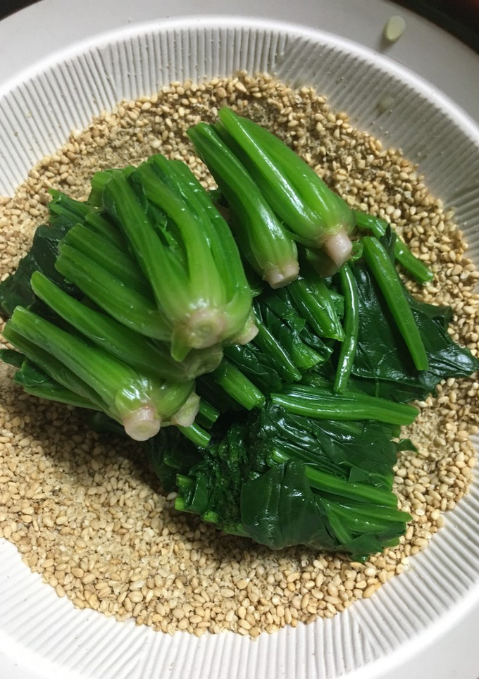 ほうれん草のごま和え-レシピのメイン写真