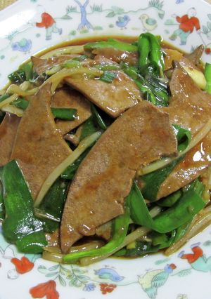レバにら炒め-レシピのメイン写真