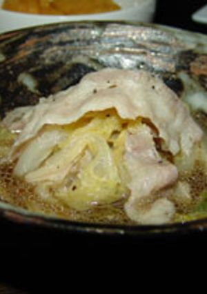 白菜と豚バラ肉の鍋-レシピのメイン写真