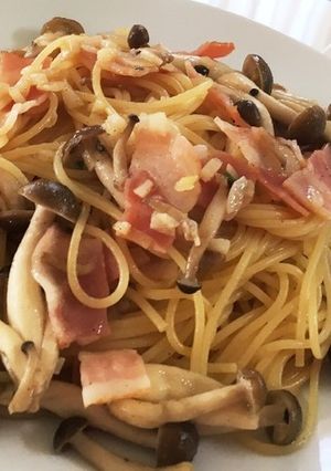 たっぷりきのことベーコンの和風パスタ-レシピのメイン写真