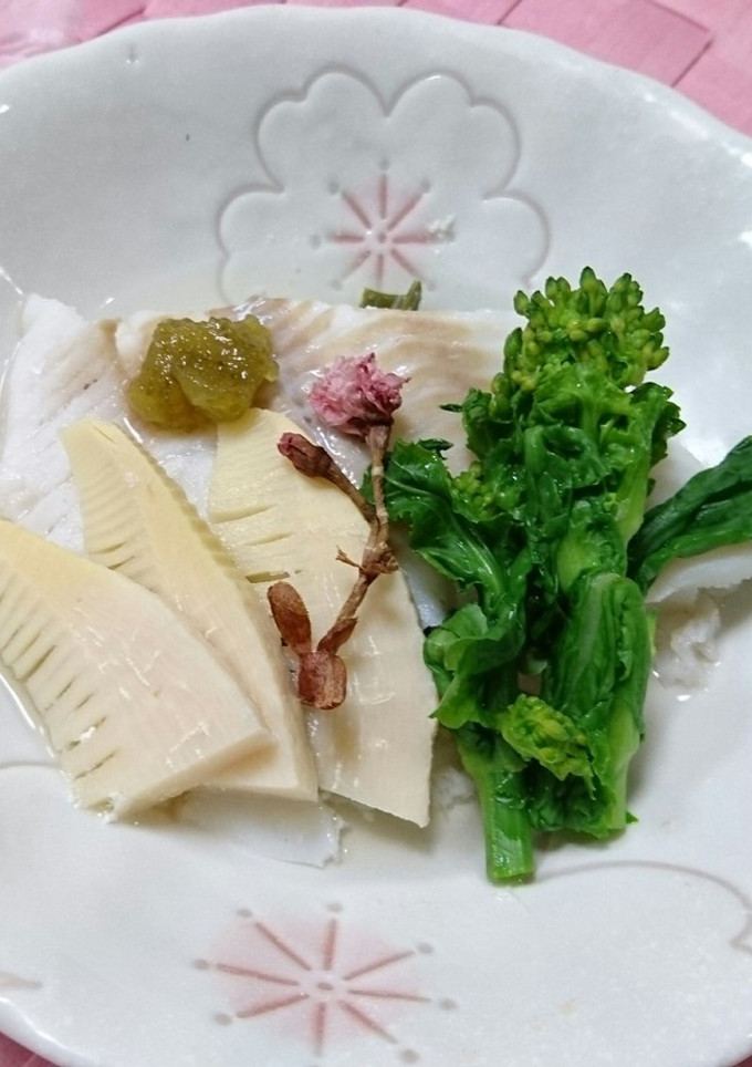 皮なし真鱈と筍の酒蒸し♡柚子こしょう風味-レシピのメイン写真