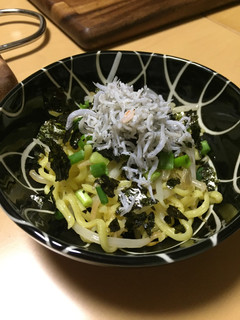 三世代でぜひ!しらすと海苔の焼きそば⭐︎-レシピのメイン写真