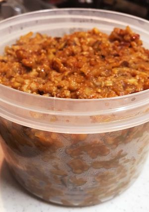 ＊簡単旨ピリ辛！食べるラー油で肉味噌＊-レシピのメイン写真