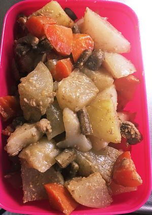 こくうま♡母の味♪根菜と鶏肉の胡麻味噌煮-レシピのメイン写真