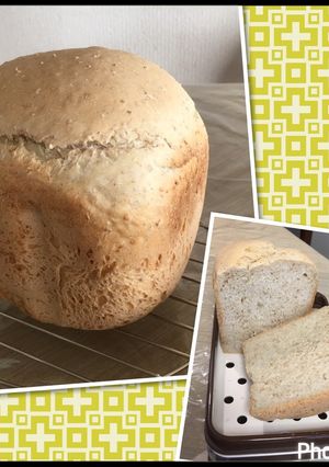 HB*米粉とグラハム粉の食パン-レシピのメイン写真