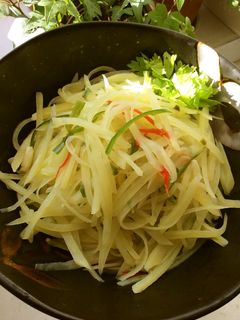 じゃがいもの酸味辛味炒め(酸辣土豆丝)-レシピのメイン写真