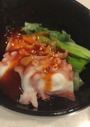 蛸と葉玉ねぎのぬた和え 韓国風-レシピのメイン写真