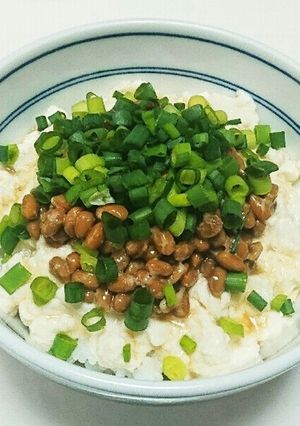 大豆イソフラ丼(納豆とうふ丼)-レシピのメイン写真