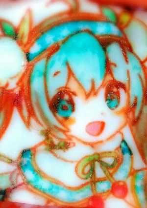簡単に♪オブラートアート♡オブアート by ひとちッチ