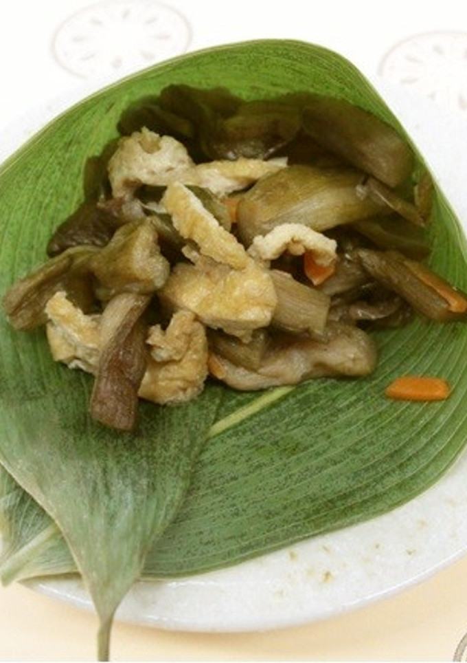 芋がらの炒め煮-レシピのメイン写真
